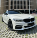 Решетка радиатора ноздри BMW G30 G31 M5 F90 Одинарные Черный Мат (2017-2020)  BMW-G301712 фото 6