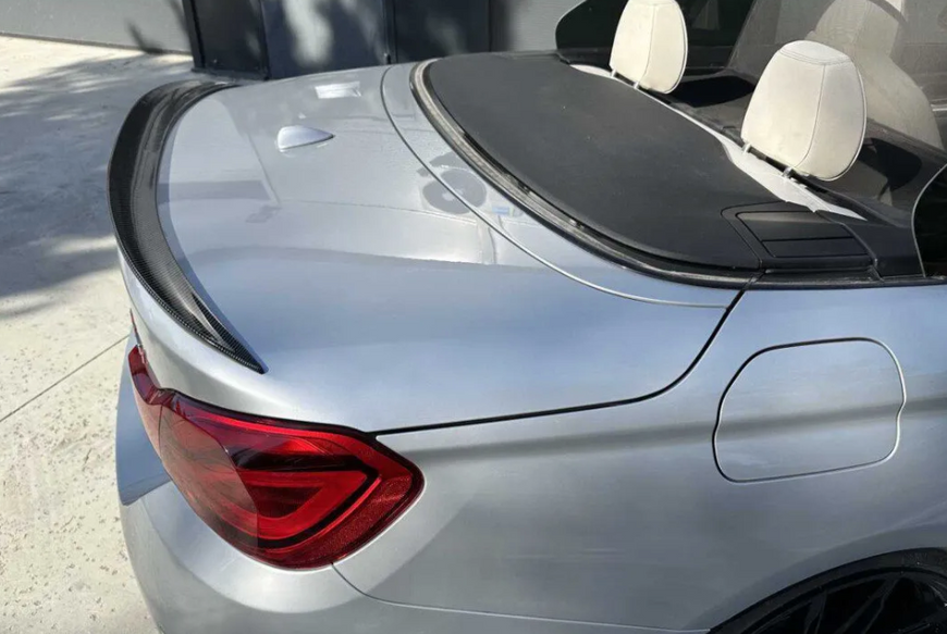 Спойлер для BMW F33 M4 F83 (Стиль M Performance) Карбон 1224 фото