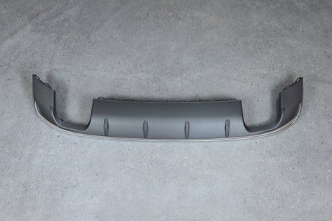 Накладка заднього бампера (Дифузор) на AUDI A3 8V (2012-2016) Стиль S3 S-Line (Звичайний бампер) AUDIA3-8V135 фото