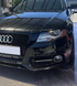 Решетки переднего бампера на Audi A4 B8 (Стиль RS) Черные с хромом A4-RS0082 фото 2