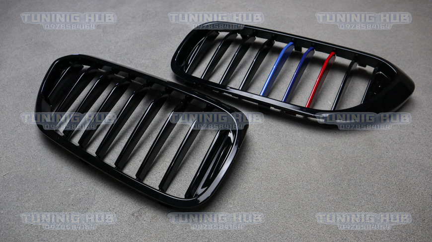 Решітка радіатора ніздрі BMW G30 G31 M5 F90 Одинарні M-Color (2017-2020) BMW-G301713 фото