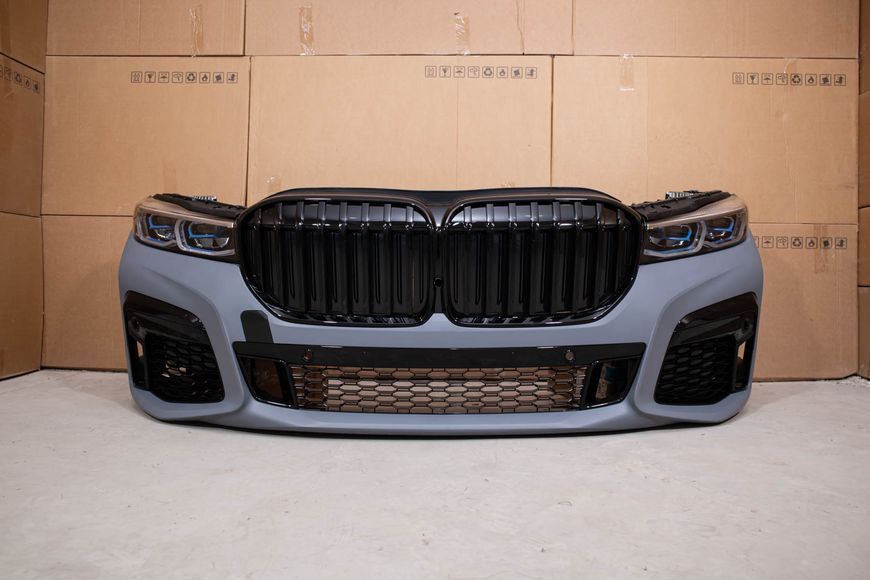 Комплект обвеса рестайлинг с оптикой BMW 7 Series G11 G12 (2015-2019) Стиль M-Paket 5690-1 фото