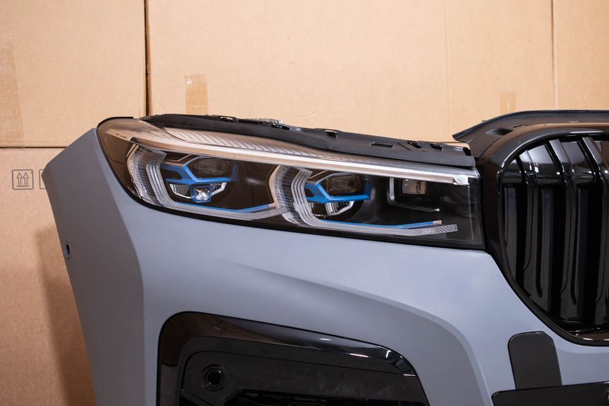 Комплект обвеса рестайлинг с оптикой BMW 7 Series G11 G12 (2015-2019) Стиль M-Paket 5690-1 фото