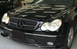 Решітка радіатора на Mercedes C-Class W203 (Стиль AMG) Чорна MB-W203021 фото 2