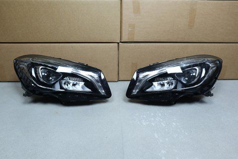 Передняя оптика (Фары) для Mercedes-Benz CLA-Class C117 W117 (2017-2019) LED (без блоков) 1178206861  1178206761 фото