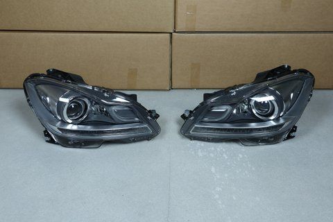 Передня оптика (Фари) для Mercedes-Benz C-Class W204 (2011-2014) Bi-Xenon Adaptive (без блоків) 2048203639  2048203539  фото