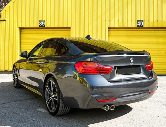 Спойлер для BMW F36 (Стиль M4) Карбон 1210 фото
