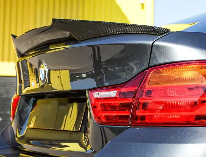 Спойлер для BMW F36 (Стиль M4) Карбон 1210 фото