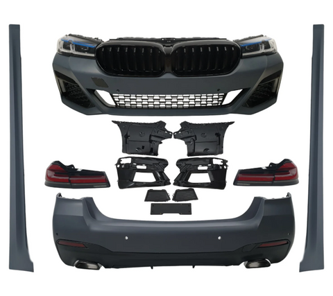 Комплект рестайлинга для BMW 5 Series G30 G31 (2017-2020) Стиль M Sport Paket LCI 111111 фото