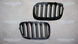 Решетка радиатора ноздри BMW E70 E71 Двойные M-Color Глянец (2007-2013) 8022 фото 5
