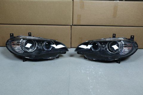 Передня оптика (Фари) для BMW X6 E71 (2008-2013) Bi-Xenon (без блоків) 63117271371 63117271372 фото