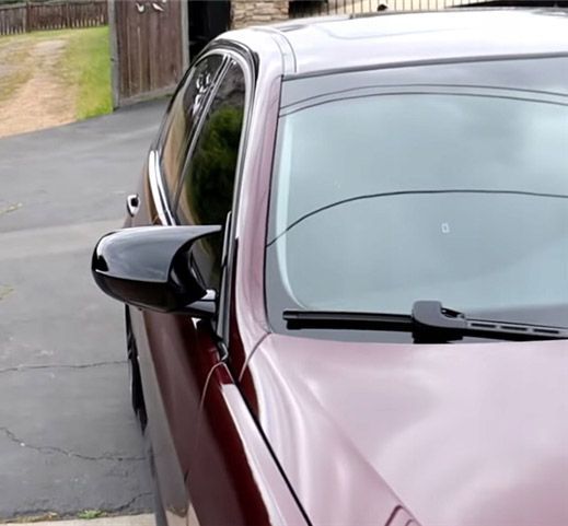 Накладки на дзеркала для BMW E81 E82 E87 E88 E90 E91 E92 E93 Чорний Глянець 1408 фото