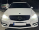 Решітка радіатора на Mercedes C-Class W204 (Стиль GT) Чорна  MB-W204066 фото 2