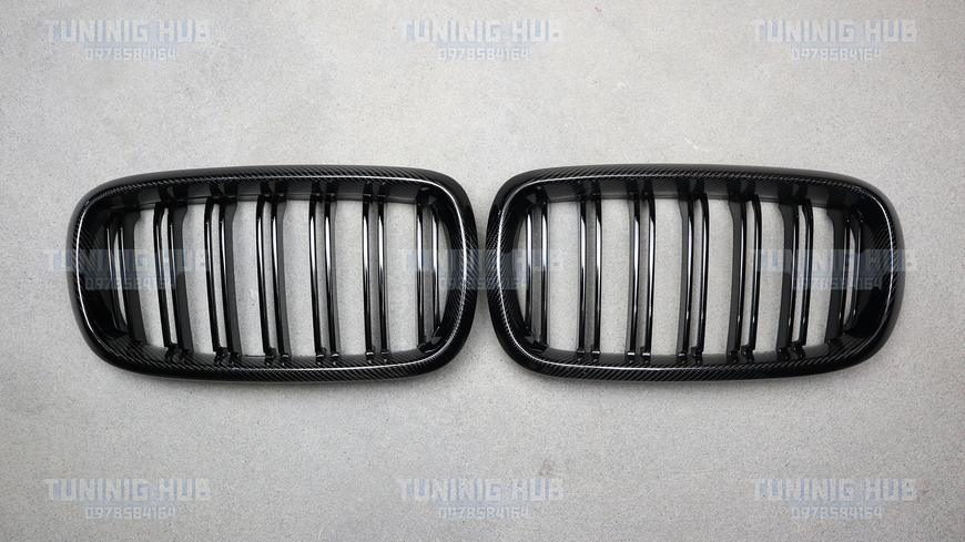 Решетка радиатора ноздри CARBON BMW Двойные X5 F15 X5M F85 X6 F16 X6M F86 604 фото