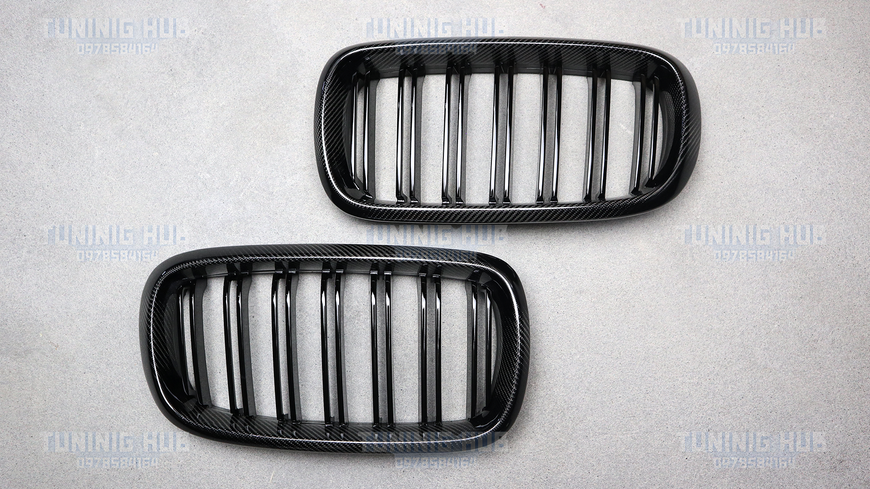 Решетка радиатора ноздри CARBON BMW Двойные X5 F15 X5M F85 X6 F16 X6M F86 604 фото