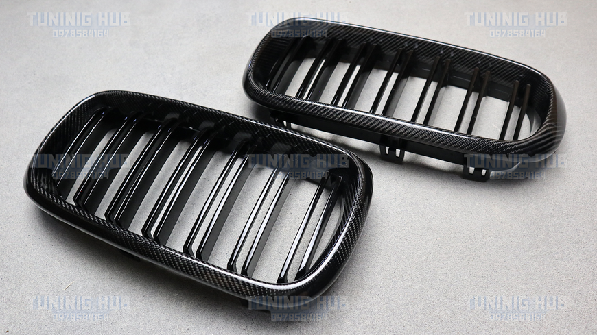 Решетка радиатора ноздри CARBON BMW Двойные X5 F15 X5M F85 X6 F16 X6M F86 604 фото