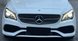 Решетка радиатора на Mercedes CLA-Class C117 (Стиль Diamond) Черная с хромом MB-W117153 фото 2