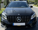 Решетка радиатора на Mercedes GLA-Class X156 (Стиль GT) Черная с хромом MB-X156191 фото 2