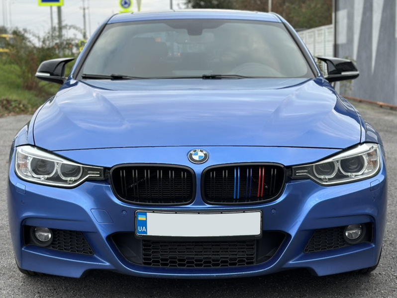 Решітка радіатора ніздрі Подвійні M-Color глянець BMW F30 F31 (2012-2018) 606 фото