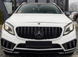 Решетка радиатора на Mercedes GLA-Class X156 (Стиль GT) Черная MB-X156192 фото 2