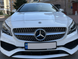 Решітка радіатора на Mercedes CLA-Class C117 (Стиль Diamond) Сіра з хромом MB-W117154 фото 2
